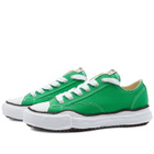 Maison MIHARA YASUHIRO Men's Peterson Original Sole Canvas Low Sneakers in Green