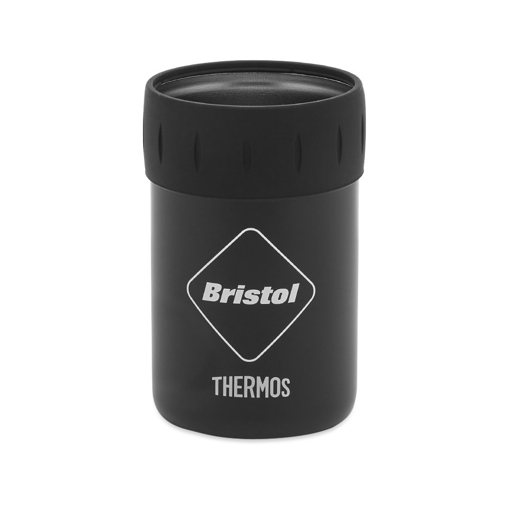 Photo: F.C. Real Bristol Thermos Emblem Insulation Can Holder