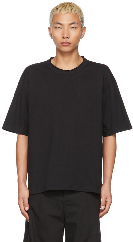 Photo: Craig Green Black Eyelet T-Shirt