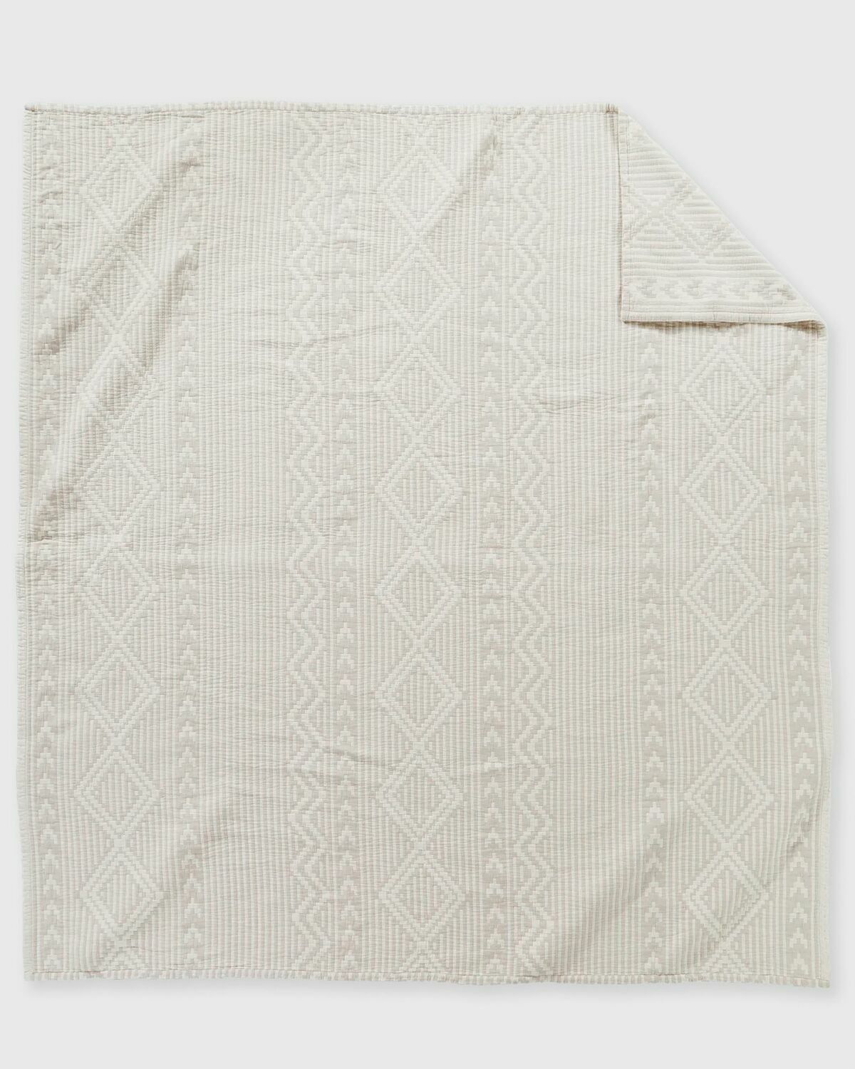 Pendleton ORGANIC COTTON MATELASSE TWIN Beige Mens Home deco