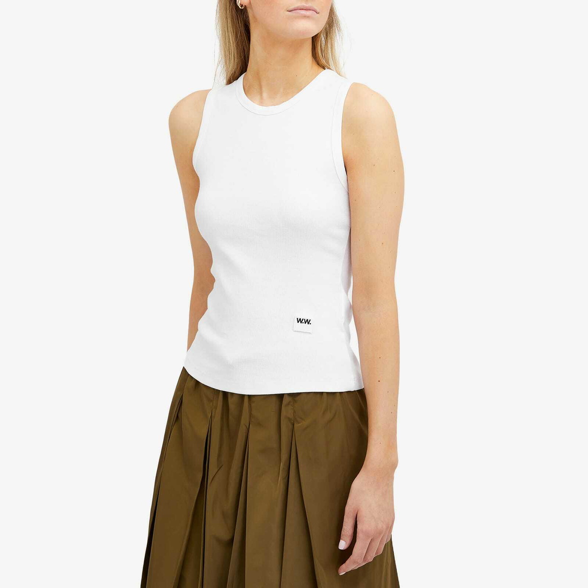 Wood Wood Women's Nicole Tank Top in White