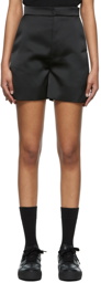 AMI Alexandre Mattiussi Black Polyester Shorts