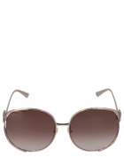 GUCCI - Gg0225s Round Metal Frame Sunglasses