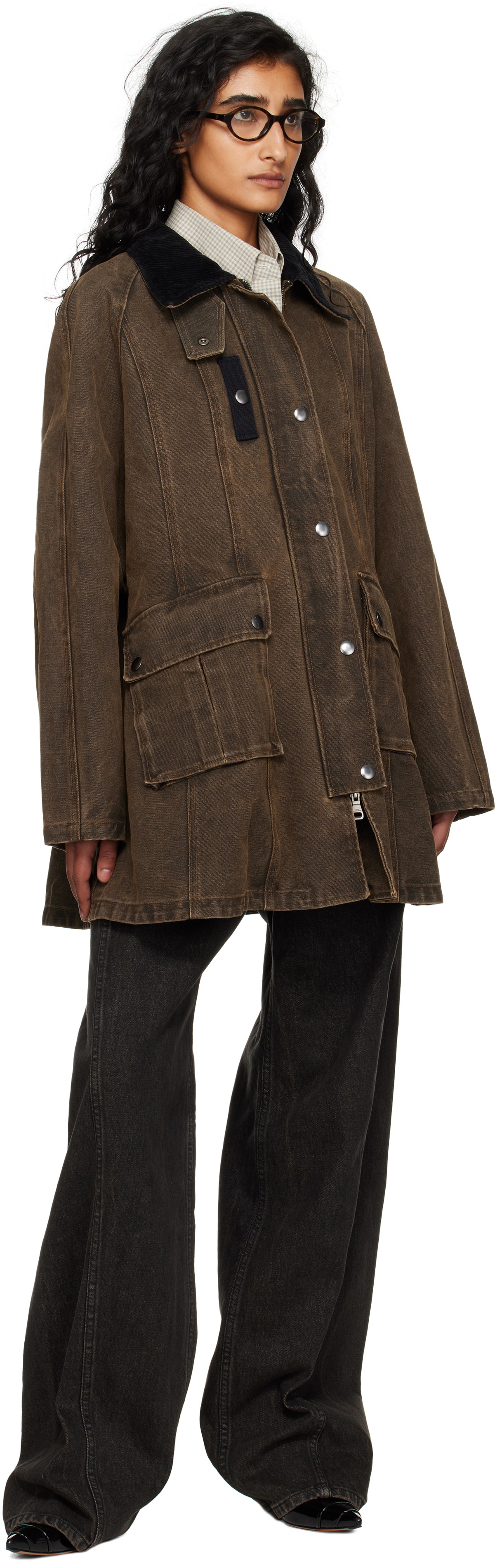 Andersson Bell Brown Kerri Trapez Work Jacket