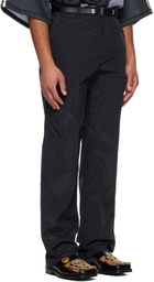 Martine Rose Black Tailored Track Trousers