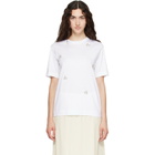 Simone Rocha White Embellished Boy T-shirt