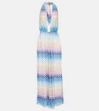 Missoni Mare Zig Zag halterneck jumpsuit