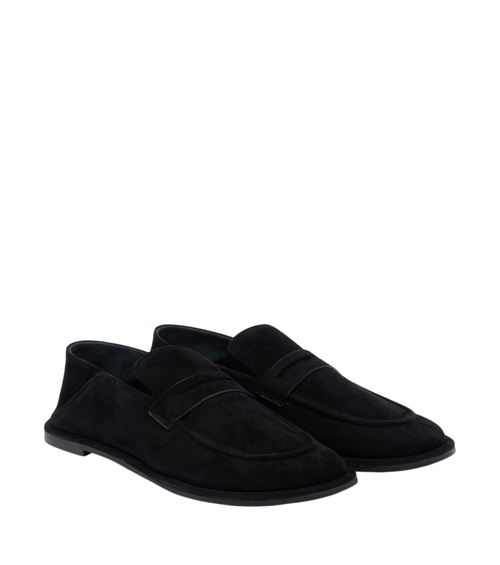Photo: A.Emery Clarence suede penny loafers