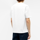 A.P.C. Men's CNY Fire T-Shirt in White