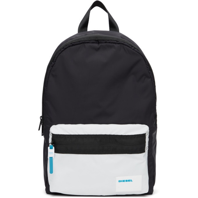 Photo: Diesel Black and White Mirano Backpack
