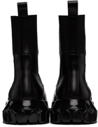 Rick Owens Black Beatle Bozo Tractor Boots