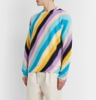 Loewe - Striped Mohair-Blend Sweater - Multi