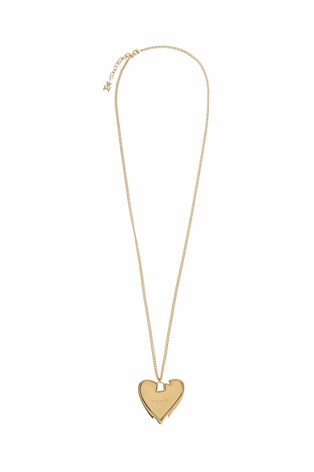 AMINA MUADDI heartbreaker necklace Gold