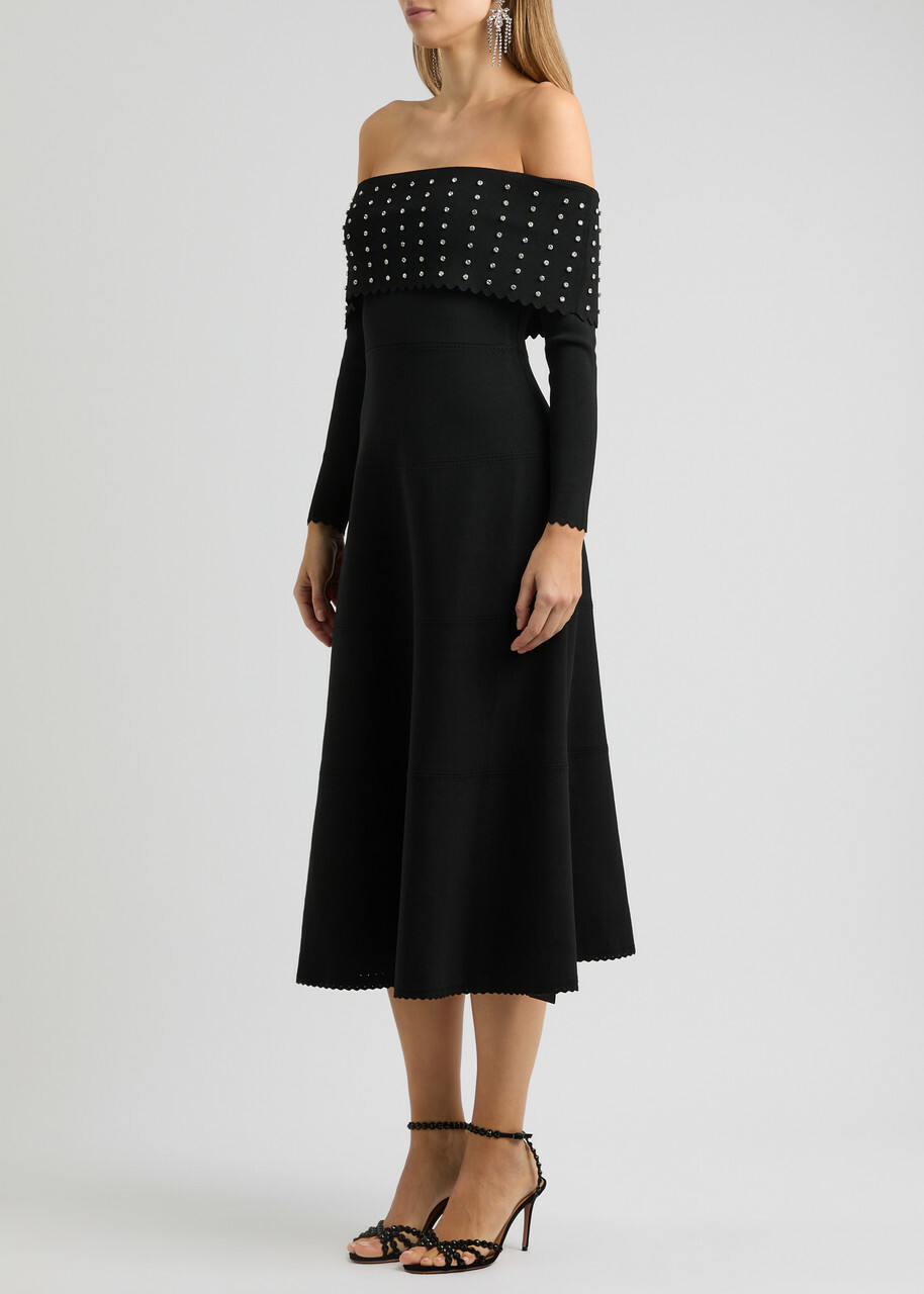 midi infinity dress Buy Black Midi Convertible Infinity Dress