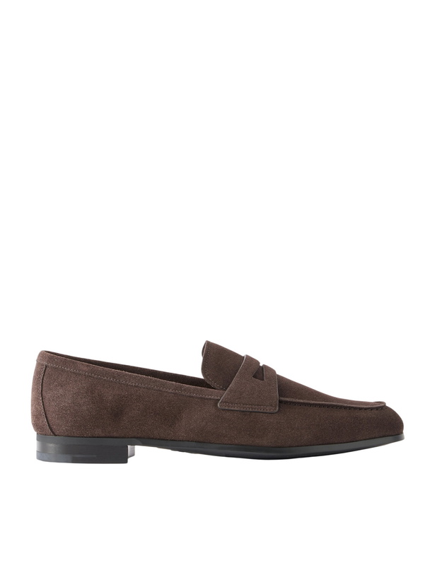 Photo: Church's - Milton Suede Penny Loafers - Brown