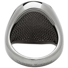 Vivienne Westwood Gunmetal Seal Ring