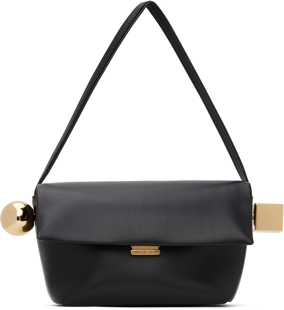 JACQUEMUS Black La Casa 'Le Rond Carré' Bag Jacquemus