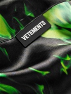 Vetements - Printed Woven Shirt - Green