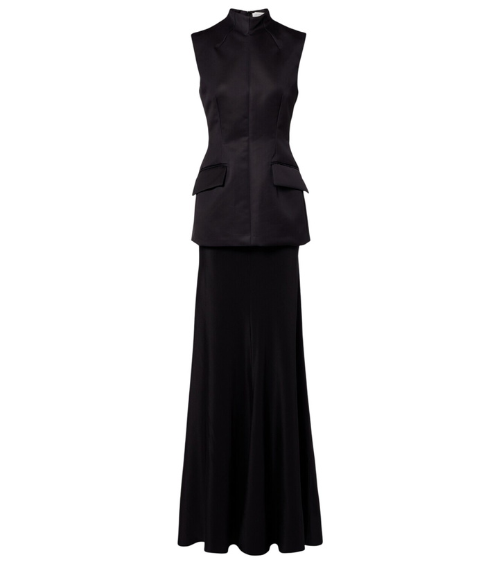Photo: Sportmax Cilen cotton-blend gown