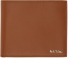 Paul Smith Brown Straw Wallet