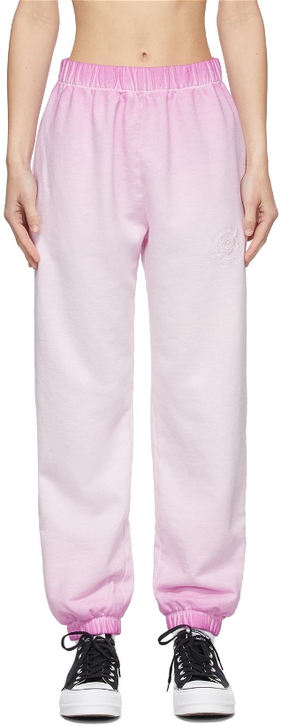 Photo: Opening Ceremony Pink Fade Rose Crest Lounge Pants