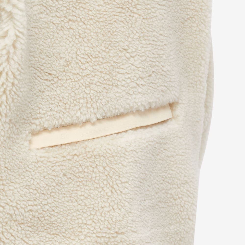 Sandy Liang Women's Rooney Fleece Jacket in Cream Sandy Liang