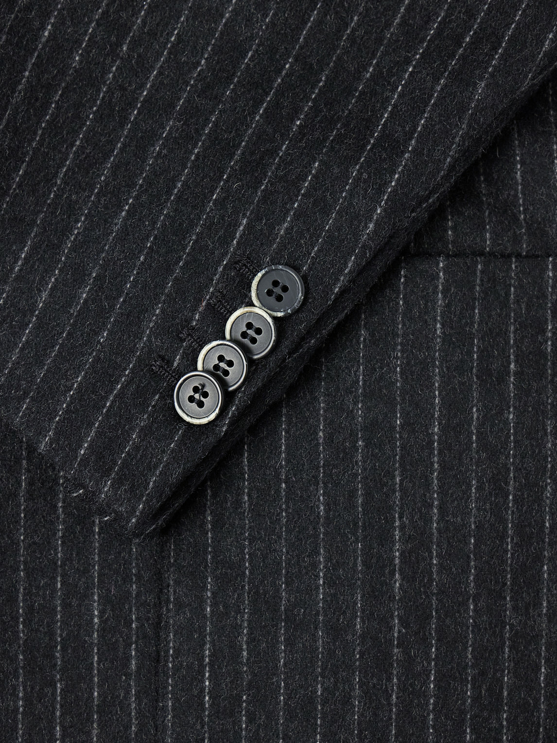 Barena - Pinstriped Wool-Blend Blazer - Gray