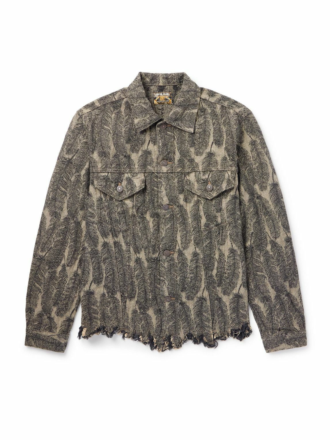 非常に高い品質 KAPITAL - KAPITAL Black - Jeans Denim Embellished 犬雑貨・オーナーズグッズ