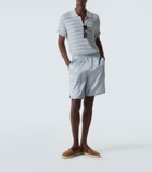 Frescobol Carioca Vidal cotton jacquard polo shirt