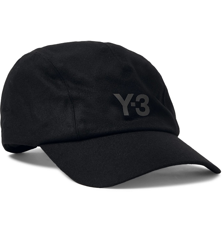 Photo: Y-3 - CH1 Logo-Print Wool-Blend Baseball Cap - Black