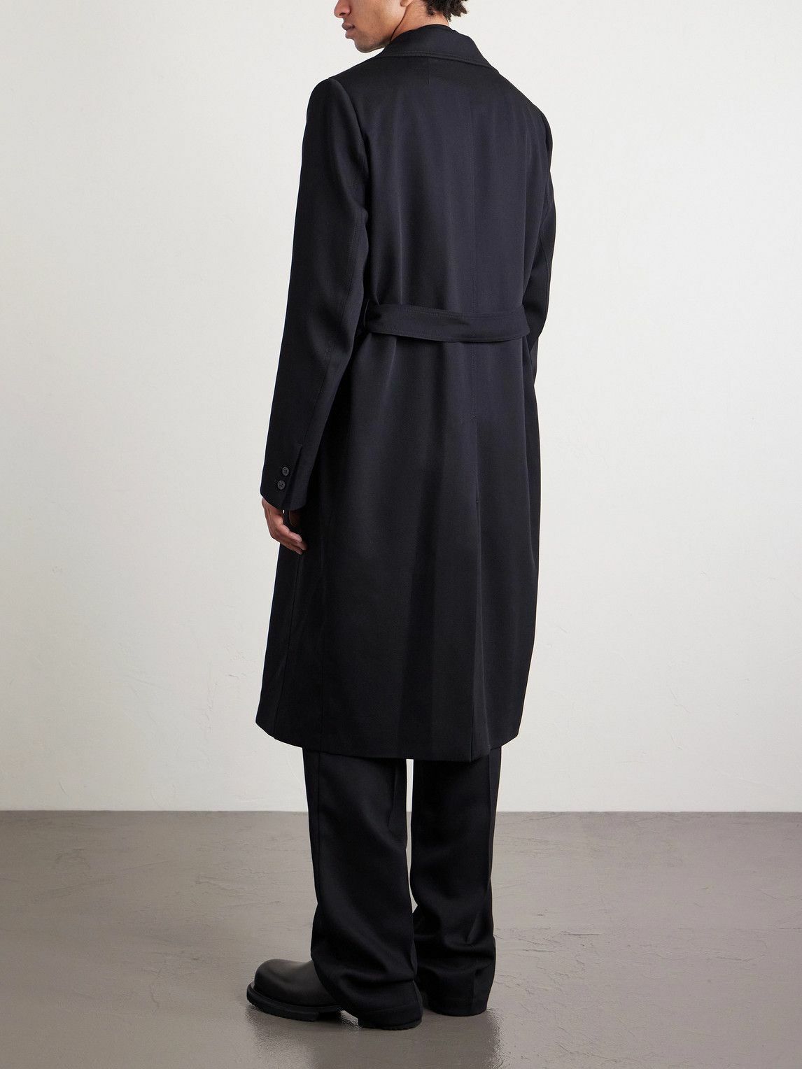 Rick Owens - Drella Double-Breasted Wool Coat - Black