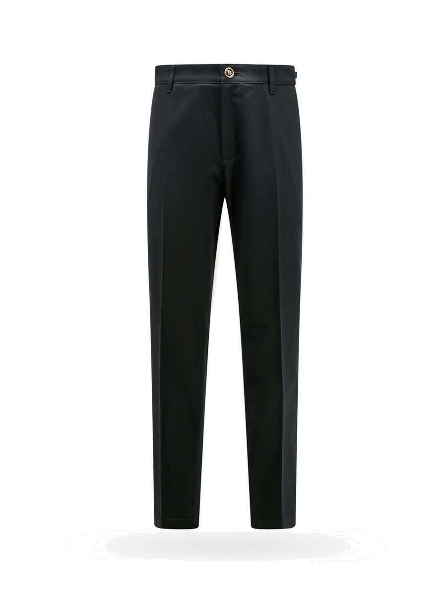 Buy Versace Trousers NZ - Logo Tab Trousers Mens Black