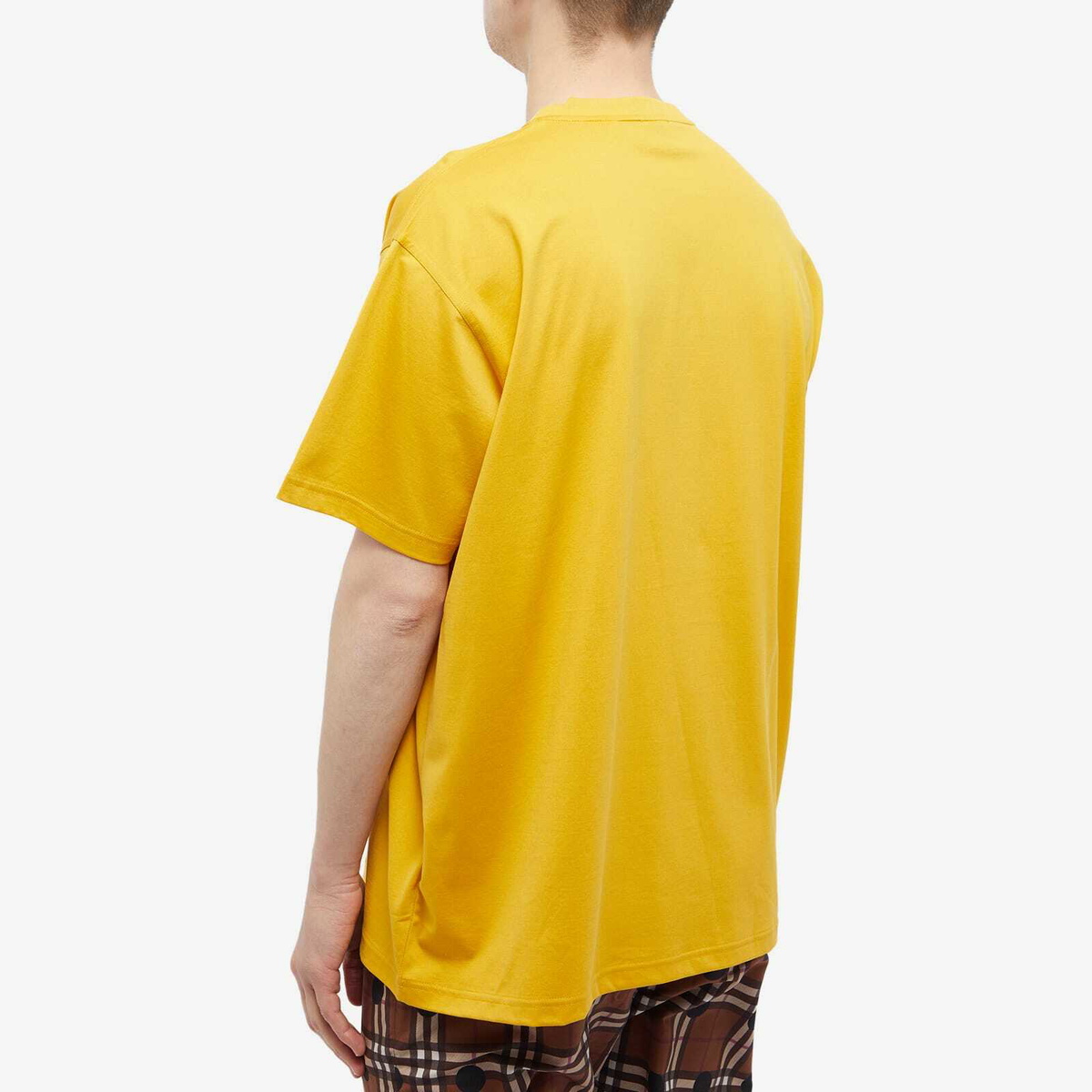 Burberry Men's Harriston Logo T-Shirt in Marigold Burberry