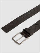 BOTTEGA VENETA 3.5cm Intrecciato Leather Belt