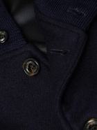 Valstar - Virgin Wool Bomber Jacket - Blue