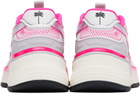 Palm Angels Pink & Silver PA 4 Fluo Sneakers