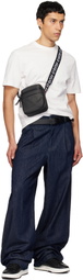 Hugo Black Bonded-Logo Bag