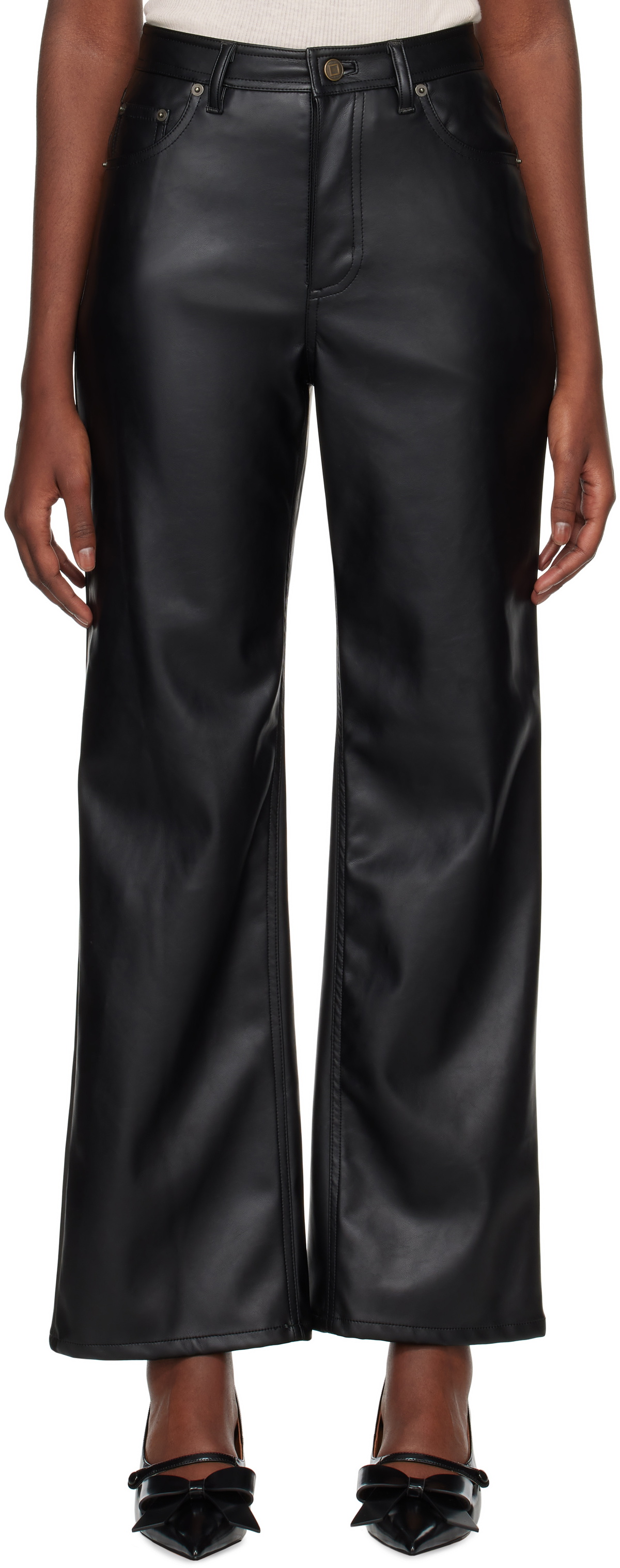 【KIMHEKIM】Venus Pants Black KIMHĒKIM Black Venus Pants KIMHĒKIM