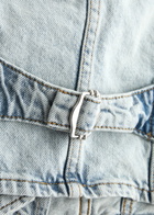 Free People Tate Denim Waistcoat