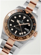 ROLEX - Pre-Owned 2020 GMT Master II Automatic 40mm Oystersteel and 18-Karat Rose Gold Watch, Ref. No. 185179