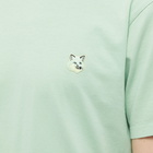 Maison Kitsuné Men's Tonal Fox Head Patch Regular T-Shirt in Mint