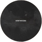 Saintwoods SSENSE Exclusive Three-Pack Black Marble Logo Coasters