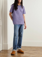 Nudie Jeans - Uno Everyday Cotton-Jersey T-Shirt - Purple