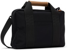 Acne Studios Black Nylon Messenger Bag