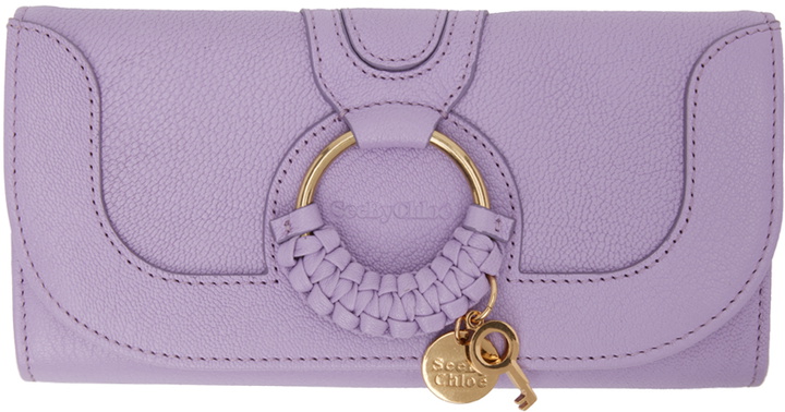 Photo: See by Chloé Purple Long Hana Wallet