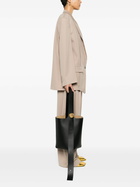 LOEWE Black Pebble Medium Leather Bucket Bag