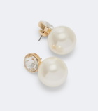 Carolina Herrera Crystal-embellished earrings