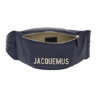 Jacquemus Navy La Banane Pouch