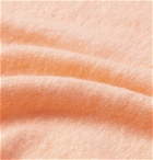 DEREK ROSE - Jordan 1 Washed-Linen T-Shirt - Orange