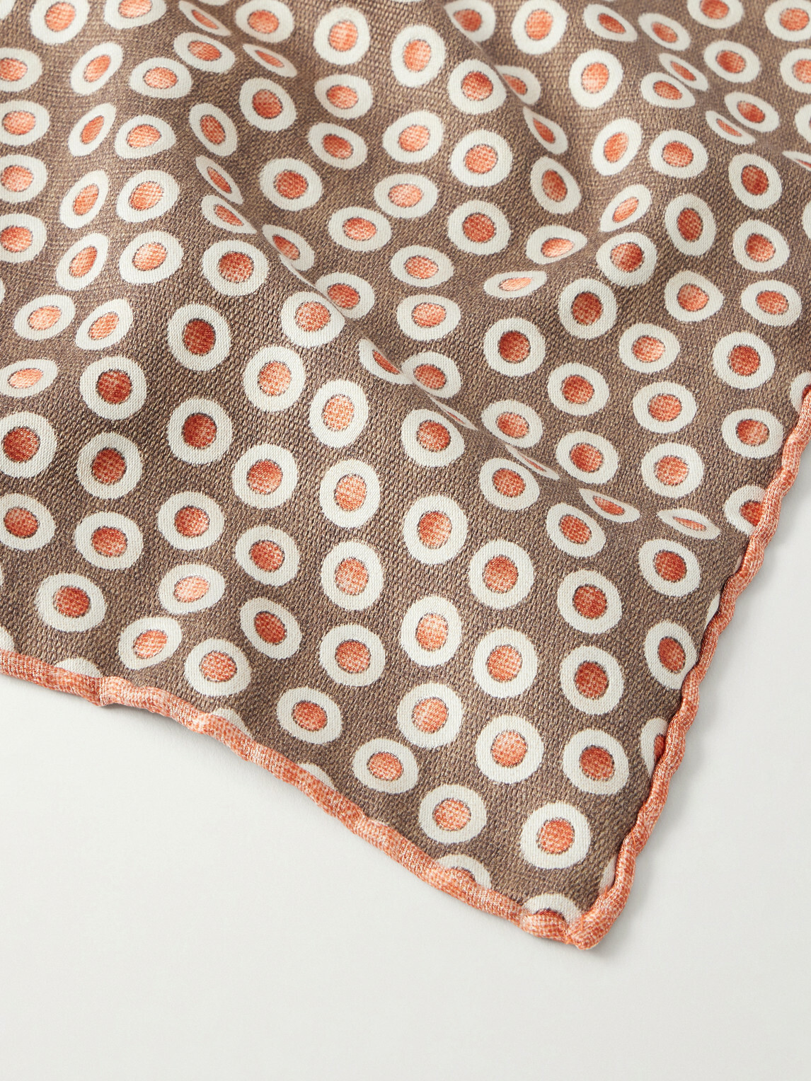 Brunello Cucinelli - Polka-Dot Silk Pocket